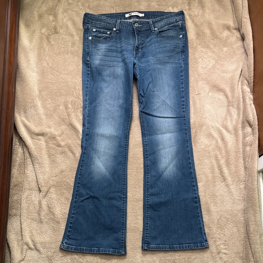 Junior 11M - Levi's 518 Bootcut Jeans in Deep Blue